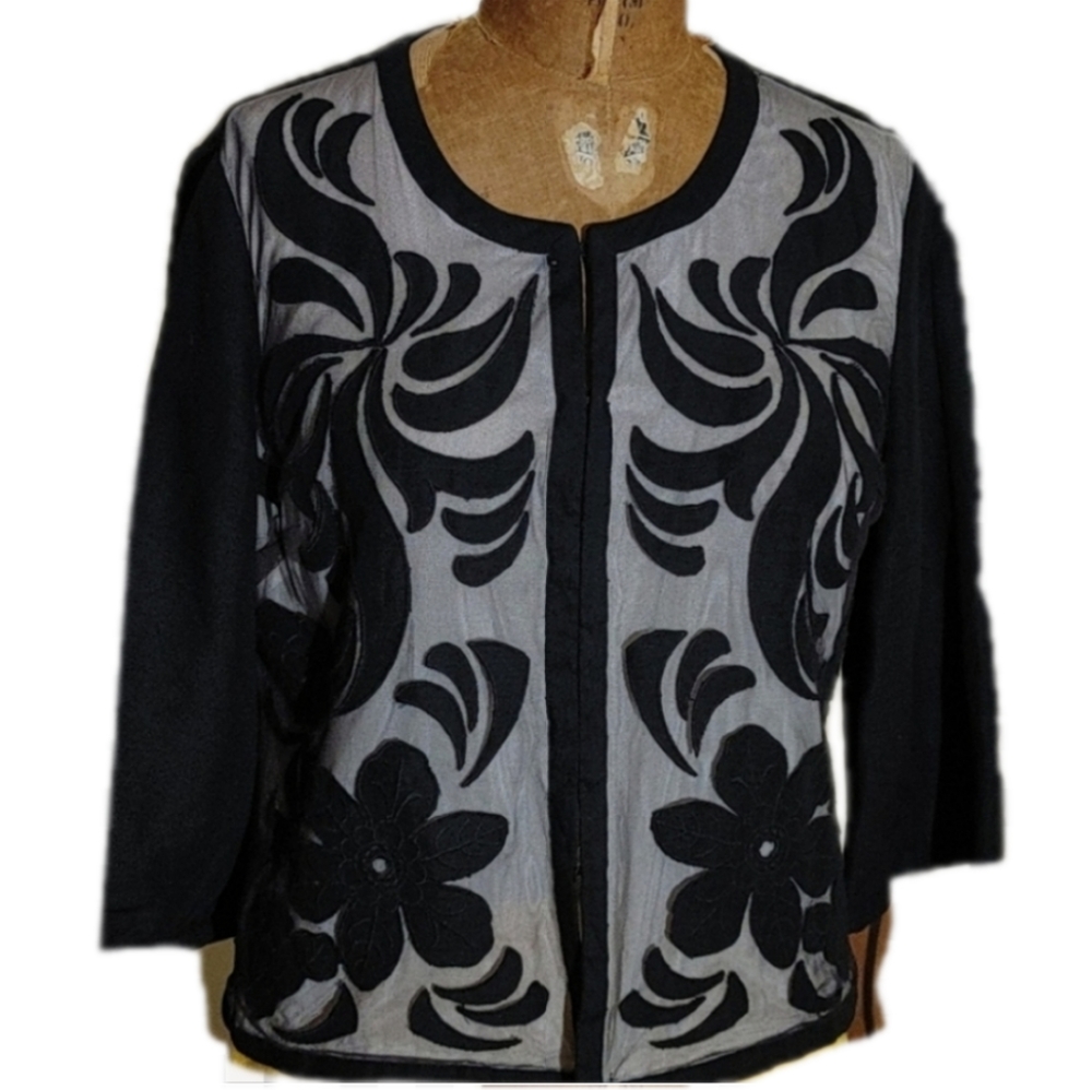 Nic - Zoe unique little black jacket